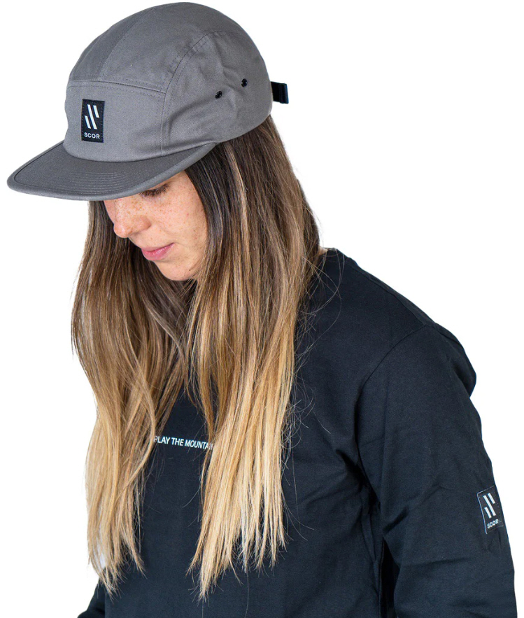 Cappellino a 5 pannelli con logo SCOR
