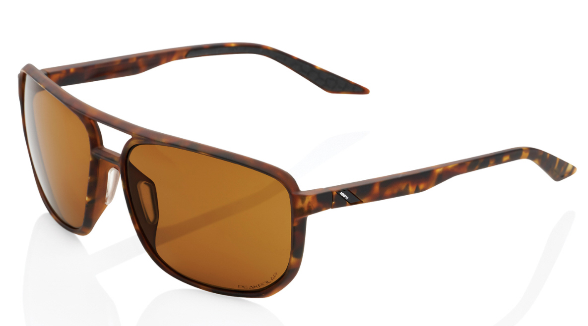 100% Konnor Aviator square - Lenti Peakpolar Soft Tact Havana
