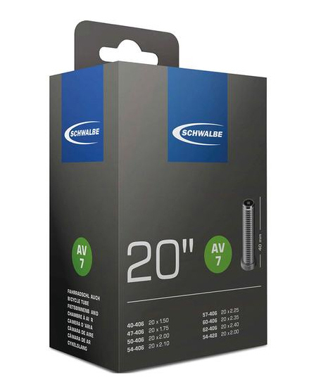Camera d'aria Schwalbe da 20 pollici