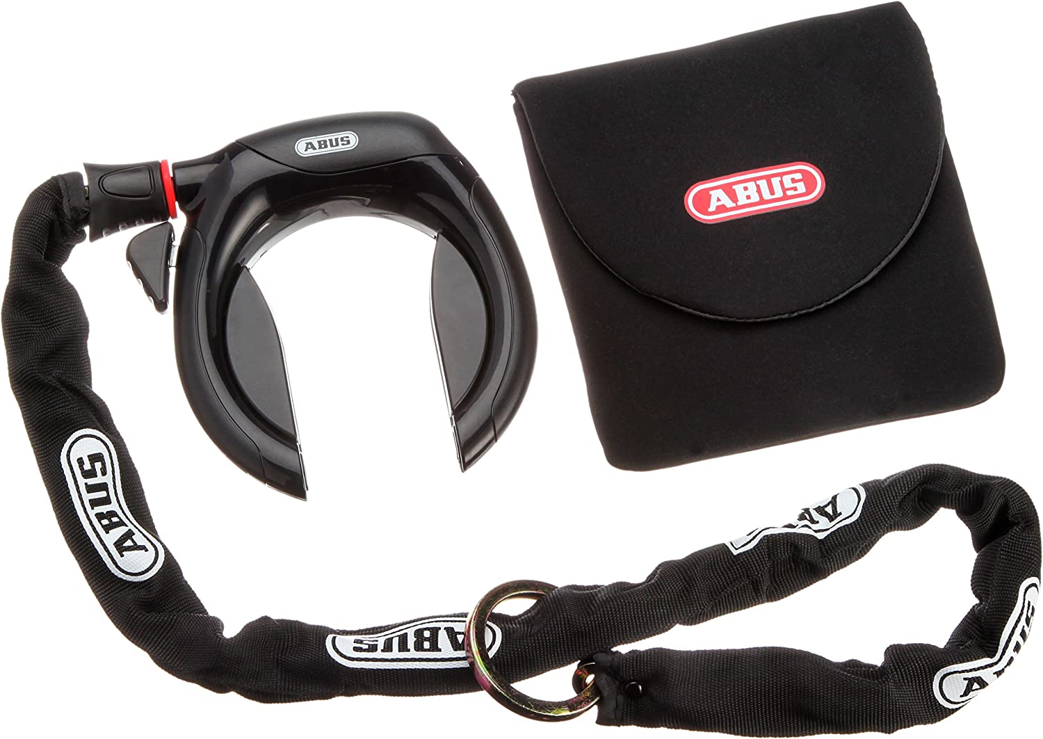 Lucchetto da telaio Abus Pro Tectic 4960 con catena e custodia incluse