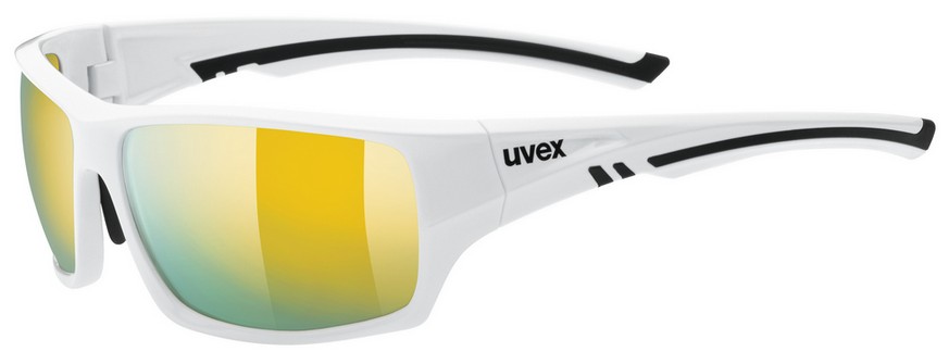 Occhiali da sport Uvex Sportstyle 222 P bianco lucido