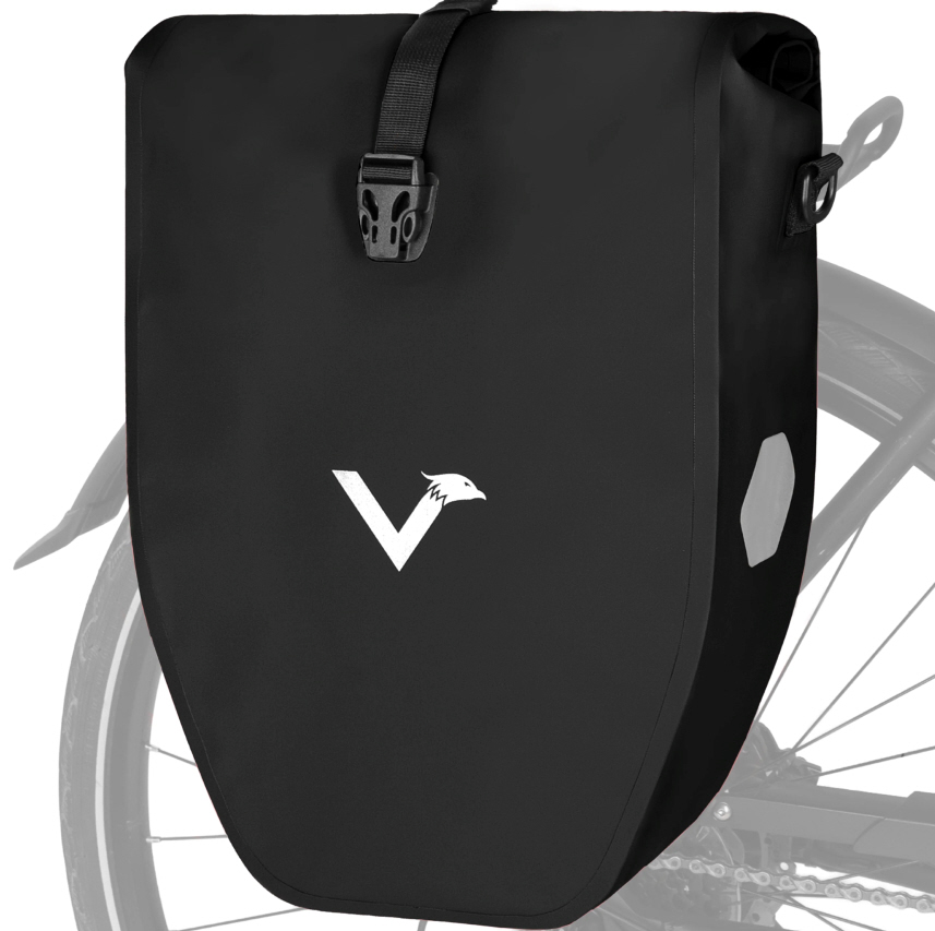 Valkental ValkBasic - borsa da portapacchi capiente e impermeabile