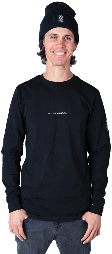Maglietta a maniche lunghe con logo SCOR