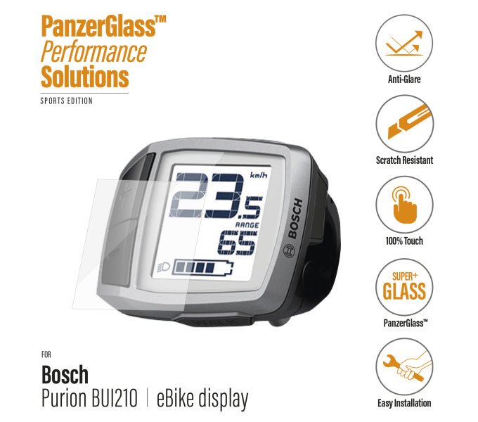Protezione per lo schermo PanzerGlass per Bosch Purion Bui 210
