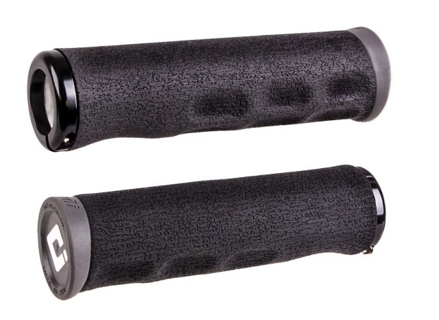 Manopole ODI MTB serie F-1 Dread Lock Lock-On 2.1 nere