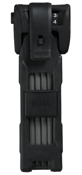 Lucchetto pieghevole Abus Bordo 6000C/90 BK nero