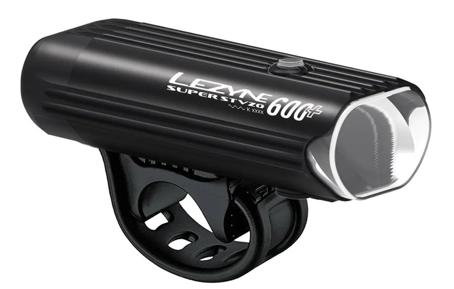 Faro a batteria LEZYNE Super Drive 600+ conforme alla normativa StVZO